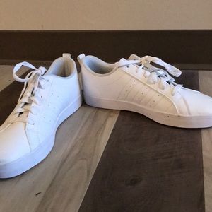 Adidas white sneakers!